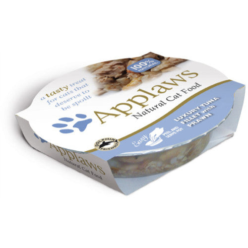 Applaws Tuna Fillet and Prawn Pots for Cats 60 Percent