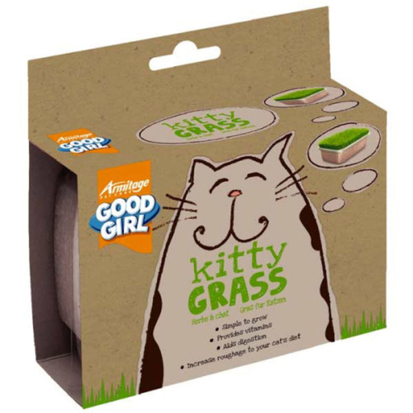 Good Girl Kitty Grass For Cats Easy Grow Kit