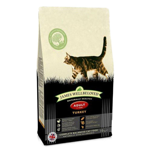 James Wellbeloved Adult Complete Cat Food Turkey Rice