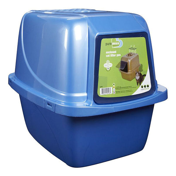 Van Ness Enclosed Cat Litter Pan Large Privacy Door