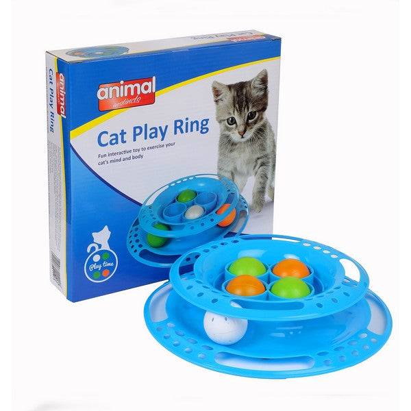 Animal Instinct Play Ring Pet Toy for Cats
